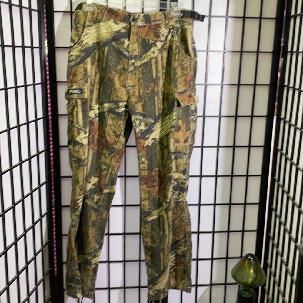 Scent Shield Camo Pants Size L Adjustable Waist